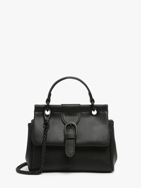 Sac Bandoulière Oxer Cuir Etrier Noir oxer EOXE001S