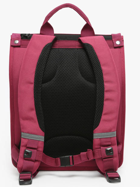 Sac à Dos 2 Compartiments Cabaia Rouge school M vue secondaire 5