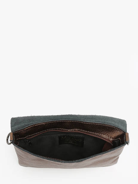 Sac Bandoulière Caviar Cuir Milano Marron caviar CA22112 vue secondaire 3