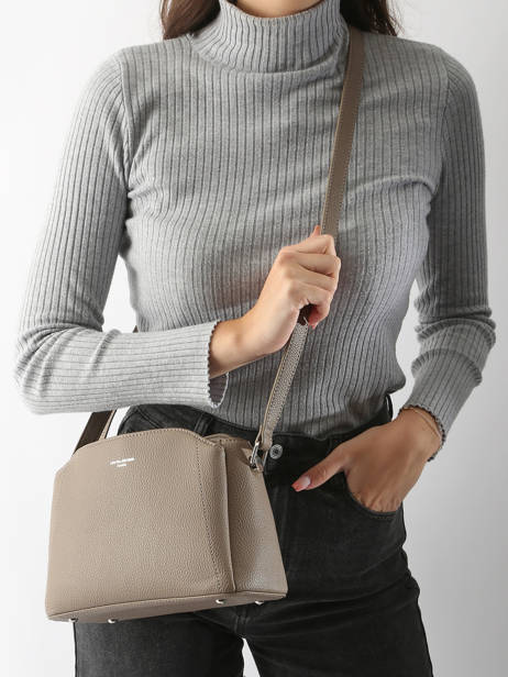 Sac Bandoulière Alpes David jones Beige alpes CM6926A vue secondaire 1