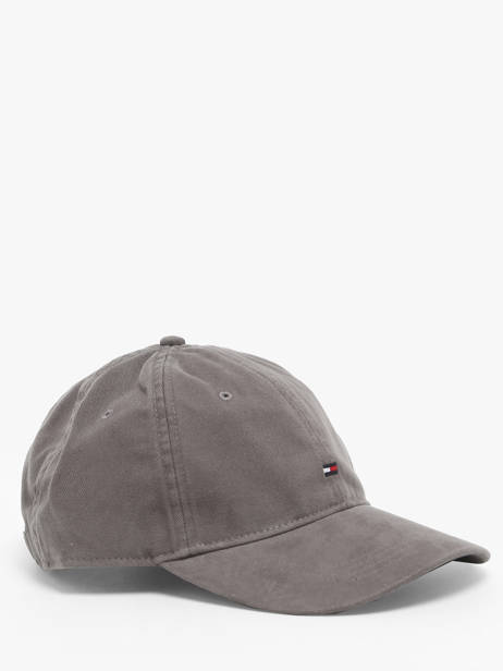 Casquette Tommy hilfiger Gris essential flag AM12531 vue secondaire 1