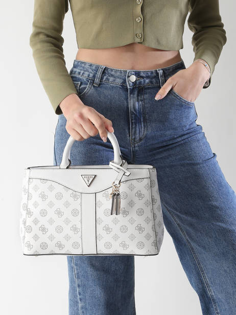 Sac à Main Izzy Polyurethane Guess Blanc izzy PG952106 vue secondaire 1