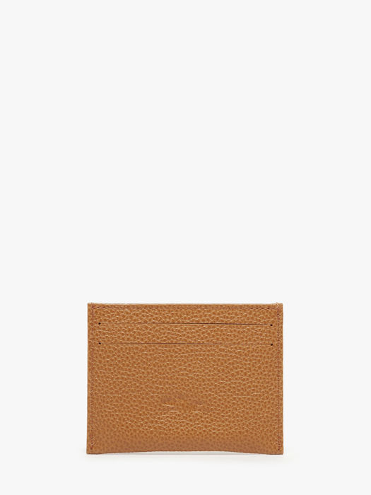 Longchamp Le foulonné Porte billets/cartes Marron