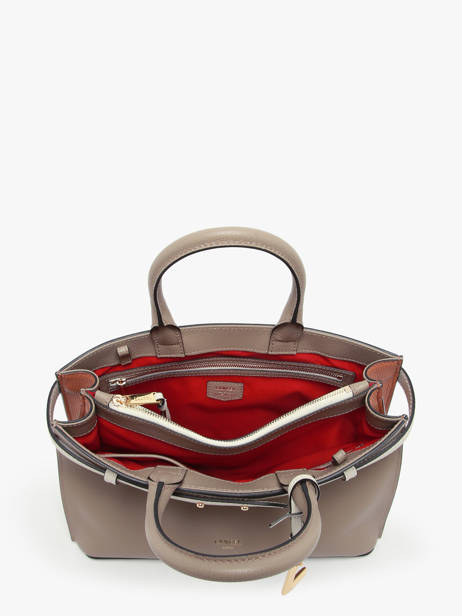 Sac Porté Main Faubourg Cuir Lancel Blanc faubourg A13548 vue secondaire 3