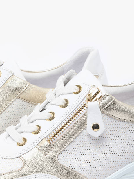 Sneakers Ylona En Cuir Mephisto Blanc women P5146918 vue secondaire 3