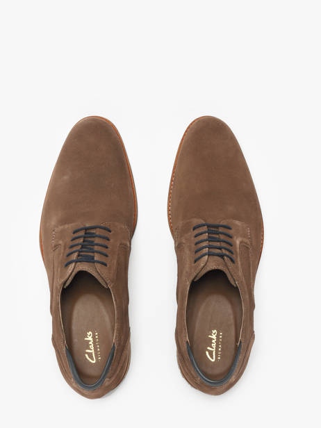 Chaussures De Ville Craft Arlo Lace Clarks Vert men 26181334 vue secondaire 4