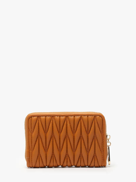 Portefeuille Zippé Isabelle Laurent david Marron ld wallets 1 vue secondaire 2