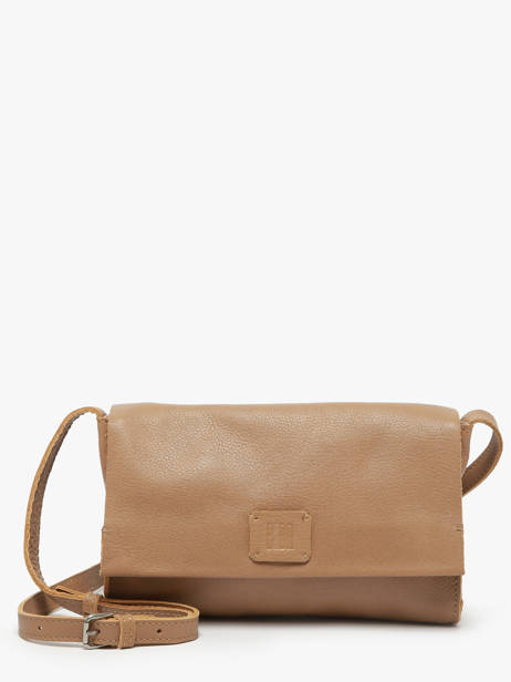 Sac Bandoulière Leather Cuir Biba Marron leather CET3L