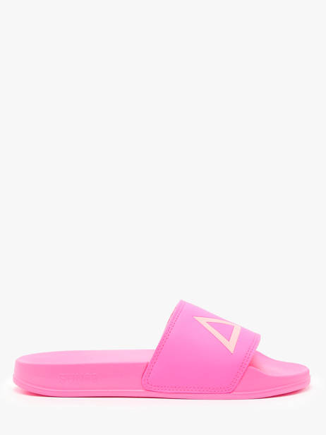 Claquettes Logo Sun68 Rose women X35204 vue secondaire 1