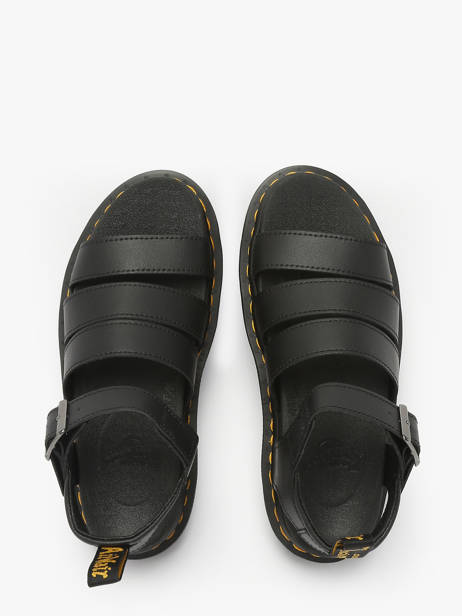 Sandales Blaire En Cuir Dr martens Noir women 31520001 vue secondaire 3