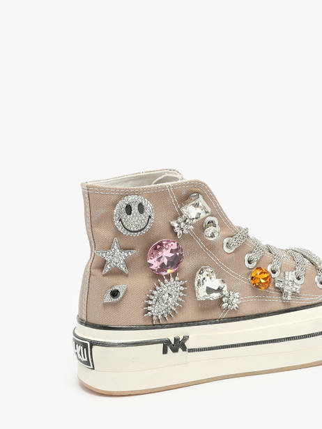 Sneakers Nan-ku couture Beige women 14A3 vue secondaire 3