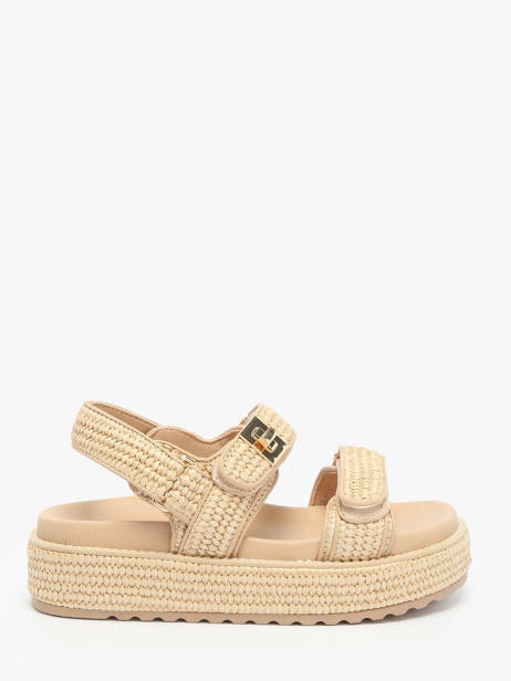 Sandales Bigmona En Cuir Steve madden Beige women 11003034