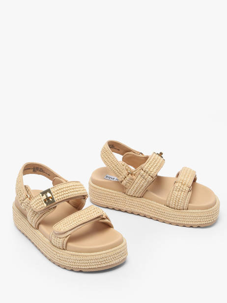 Sandales Bigmona En Cuir Steve madden Beige women 11003034 vue secondaire 1