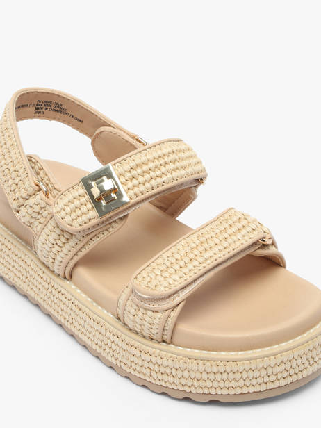 Sandales Bigmona En Cuir Steve madden Beige women 11003034 vue secondaire 2