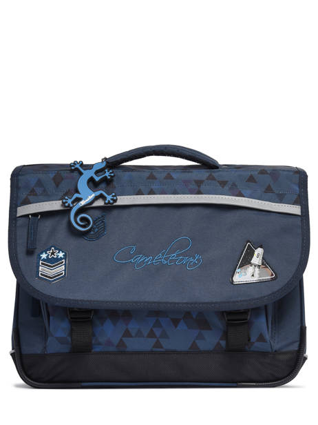 Cartable 2 Compartiments Cameleon Bleu actual PBBACA38 vue secondaire 6