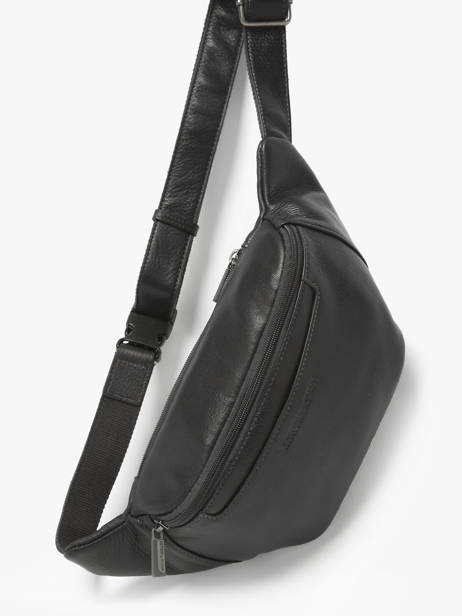 Sac Banane Arthur & aston Noir leon 4 vue secondaire 2