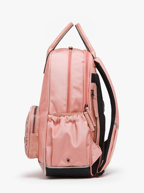 Sac à Dos 2 Compartiments Cameleon Rose vintage fantasy PBVGSD37 vue secondaire 2