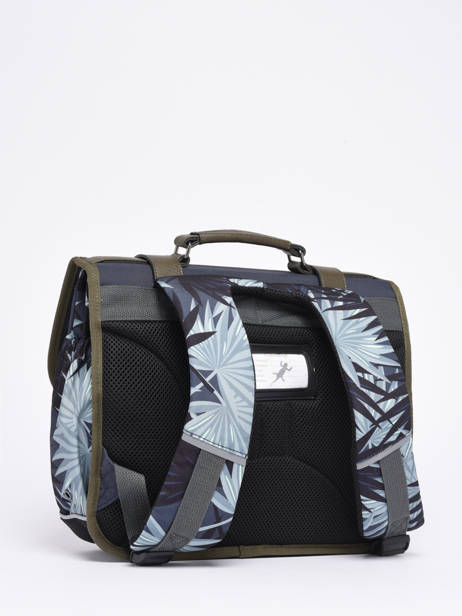 Cartable 2 Compartiments Cameleon Gris vintage urban 27 vue secondaire 5