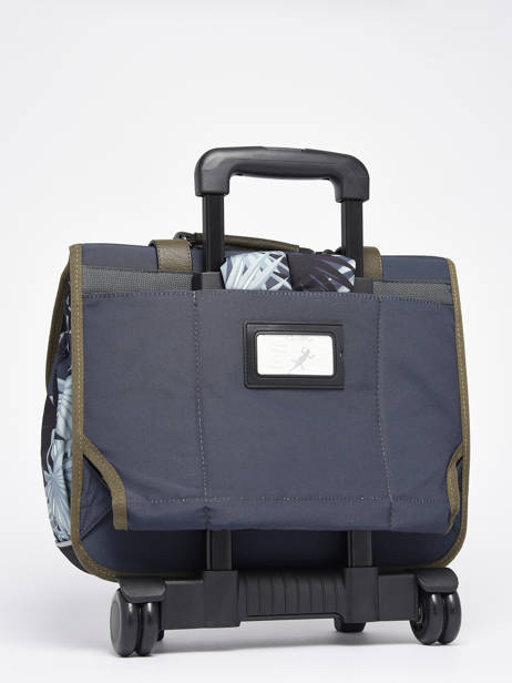 Cartable à Roulettes 2 Compartiments Cameleon Gris vintage urban PBVBCR38 vue secondaire 6