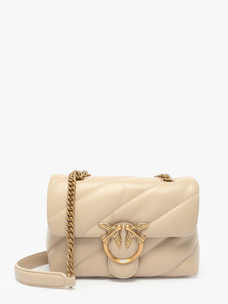 Sac Bandoulière Love Bag Puff  Pinko Beige love bag puff A0F2