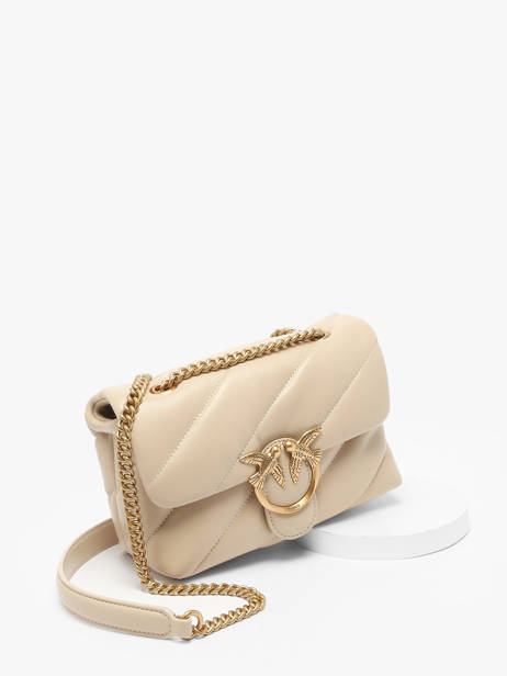 Sac Bandoulière Love Bag Puff  Pinko Beige love bag puff A0F2 vue secondaire 2