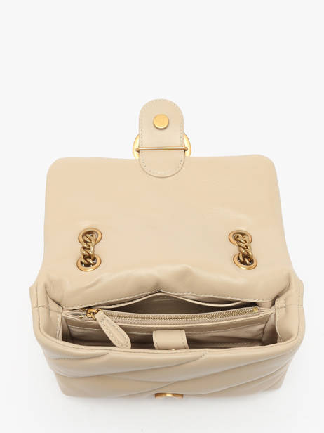 Sac Bandoulière Love Bag Puff  Pinko Beige love bag puff A0F2 vue secondaire 3