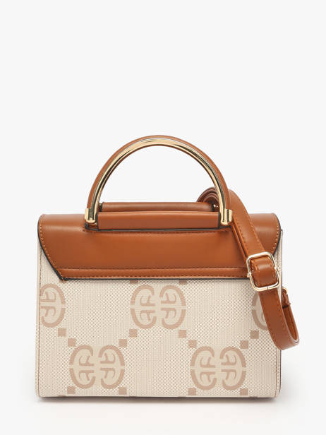 Sac Porté Main Et Bandoulière Signed Miniprix Beige signed 2 vue secondaire 3