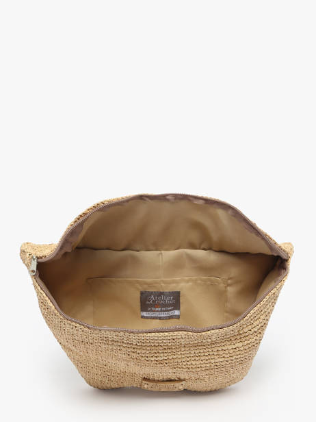 Sac Banane Le voyage en panier Blanc l'atelier du crochet AM777 vue secondaire 3