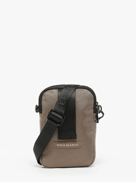 Sac Bandoulière Serge blanco Beige control CTL13006 vue secondaire 3