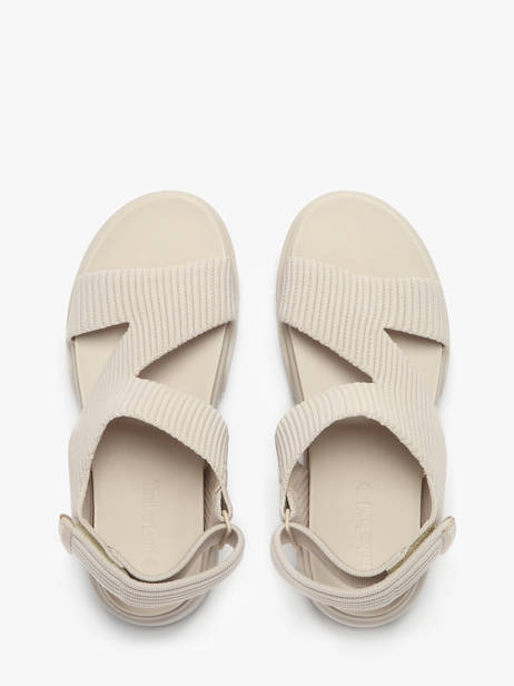 Sandales Greyfield Timberland Blanc women 2QKNEAC1 vue secondaire 3