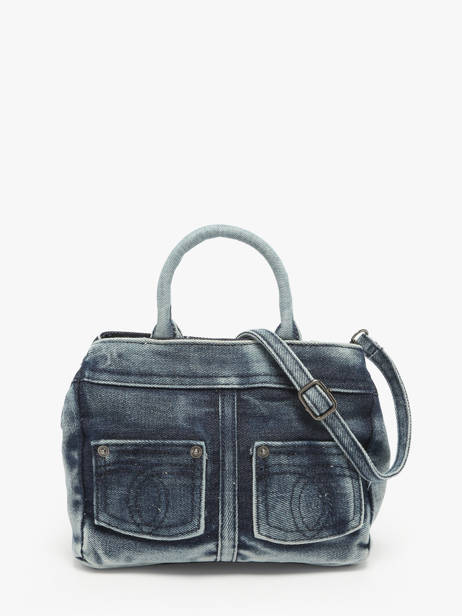Sac Bandoulière Jean Miniprix Bleu jean M25260 vue secondaire 2