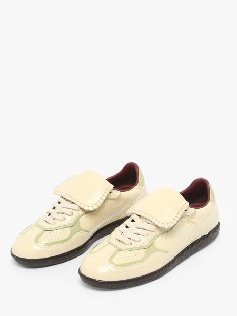 Sneakers En Cuir Alohas Beige women 10082902 vue secondaire 2