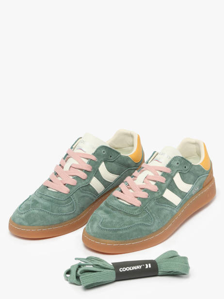 Sneakers En Cuir Coolway Vert men 8663458 vue secondaire 1