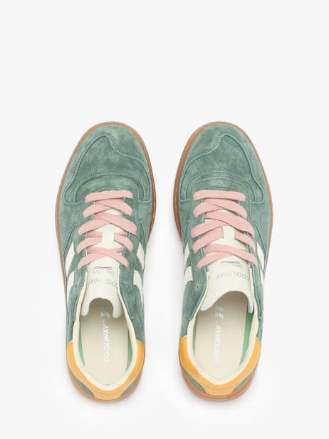 Sneakers En Cuir Coolway Vert men 8663458 vue secondaire 3