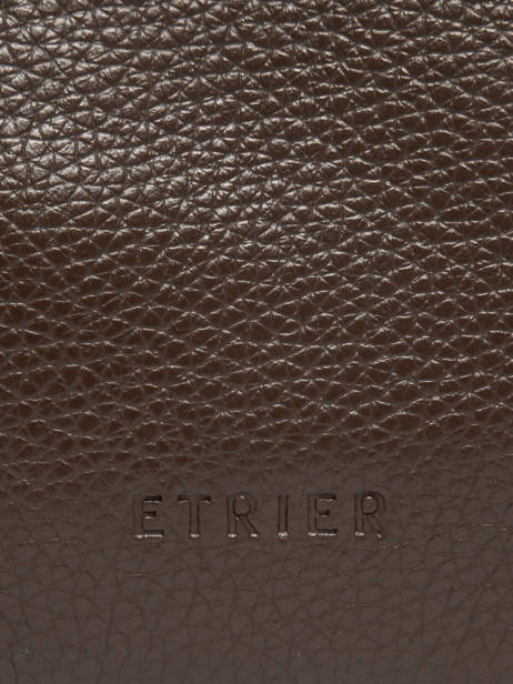 Sac Bandoulière Flandres Cuir Etrier Marron flandres EFLA732M vue secondaire 5