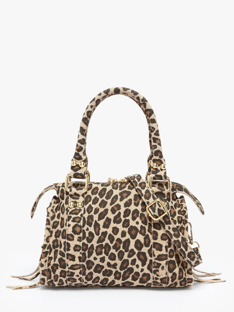 Sac Bandoulière Velvet Leopardo Cuir Milano Multicolore velvet leopardo VL24093 vue secondaire 4