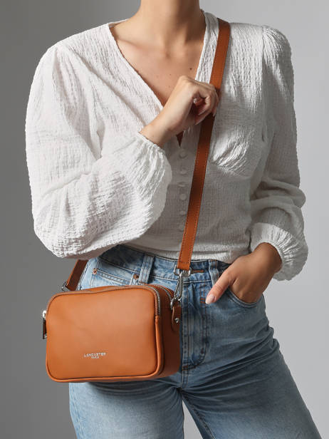 Sac Bandoulière Donna Ama Cuir Lancaster Marron donna ama 68 vue secondaire 1
