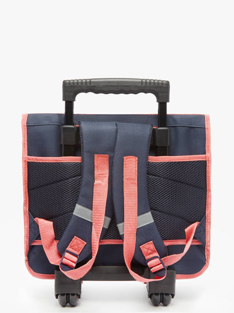 Cartable à Roulettes 1 Compartiment Milky kiss Bleu fantasy fables 3700524 vue secondaire 4