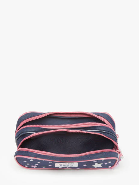 Trousse 2 Compartiments Milky kiss Bleu fable world 3701124 vue secondaire 1