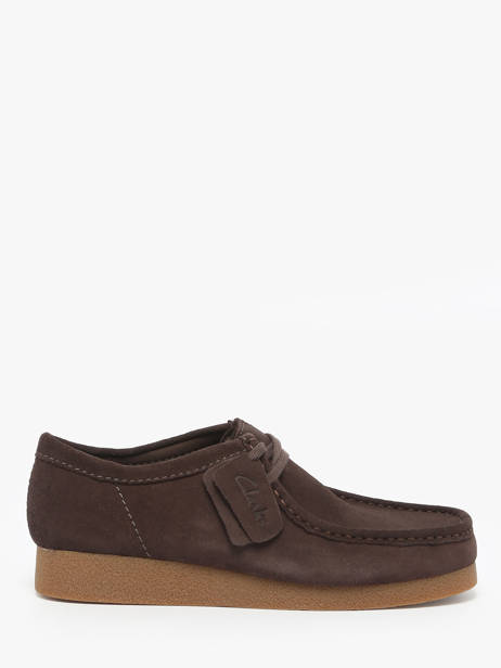 Mocassins Wallabee En Cuir Clarks Marron men 26178279