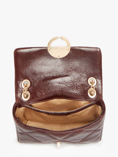 Sac Nano Moon En Cuir Vanessa bruno Marron moon 84V40326 vue secondaire 3