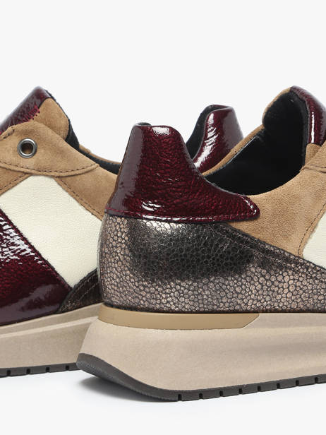 Sneakers En Cuir Gabor Marron women 20 vue secondaire 3