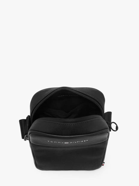Sac Bandoulière Tommy hilfiger Noir th foundation AM13624 vue secondaire 3