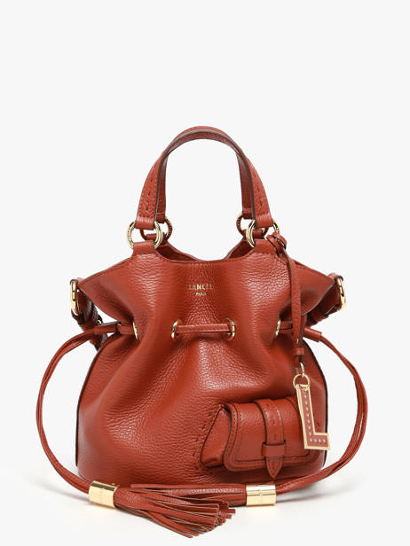 Sac Seau S Premier Flirt Cuir Lancel Rouge premier flirt A10109 vue secondaire 2