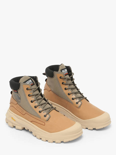 Bottines Palladium Marron men 9541287 vue secondaire 1