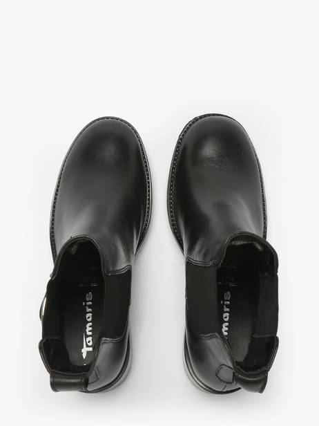 Bottines à Talon En Cuir Tamaris Noir women 45 vue secondaire 4