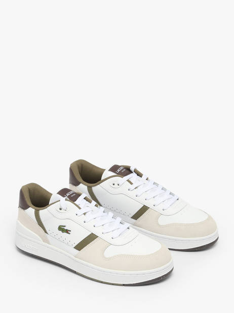 Sneakers En Cuir Lacoste Blanc men SMA0182 vue secondaire 1