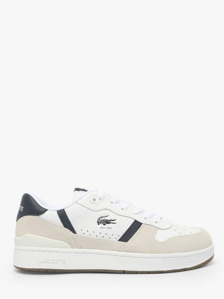 Sneakers En Cuir Lacoste Blanc men SMA0184