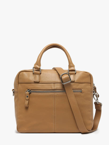 Sac Bandoulière Baby Macy Cuir Nat et nin Beige vintage BABYMACY vue secondaire 4