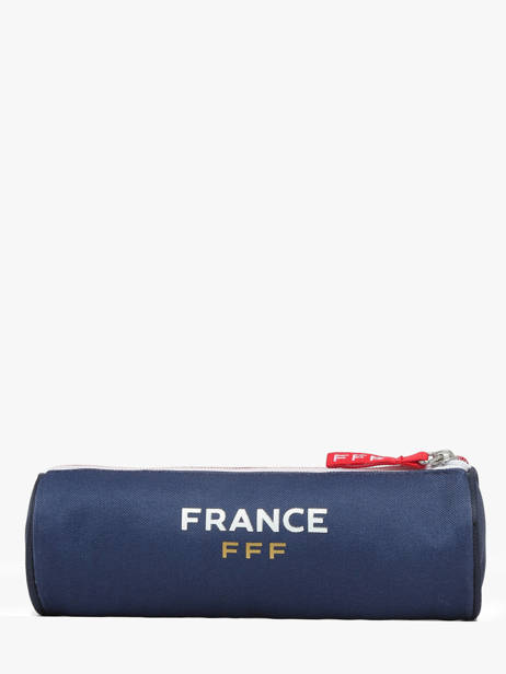Trousse 1 Compartiment Federat. france football Bleu fff 25BX207P vue secondaire 2